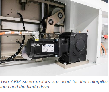 AKM servo motors caterpillar feed